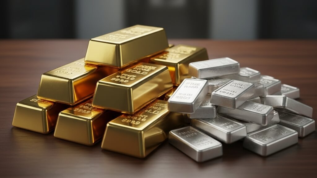 Emas dan Perak sebagai barang berharga bagi manusia.