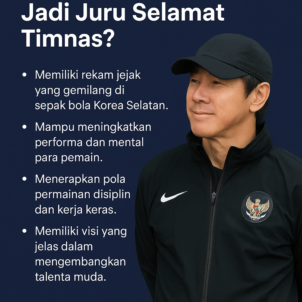 Ilustrasi pelatih timnas Indonesia.