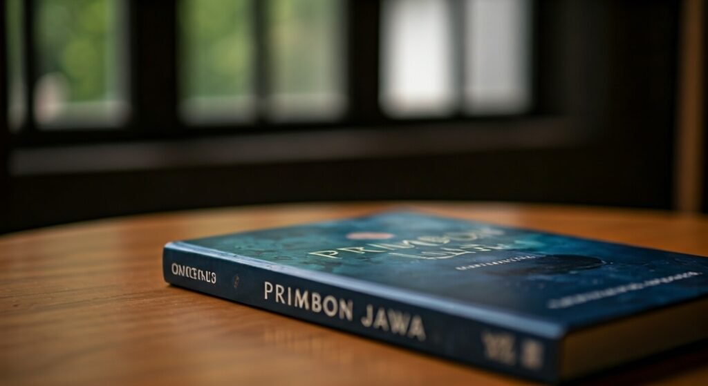 Ilustrasi gambar buku primbon Jawa untuk mempelajari weton.